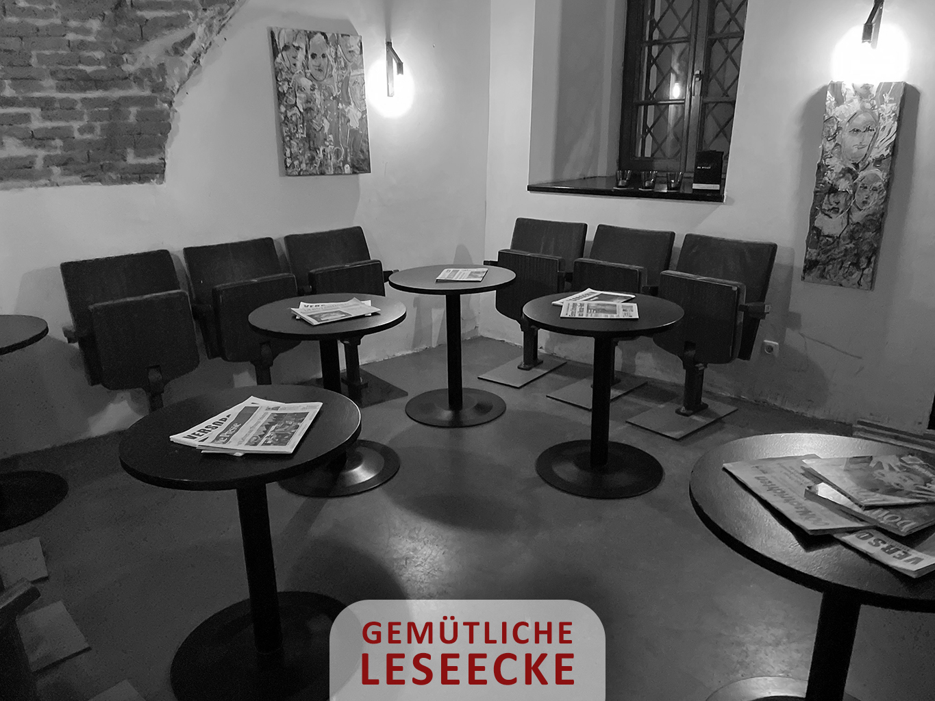 Gemütliche Leseecke - Badcafe